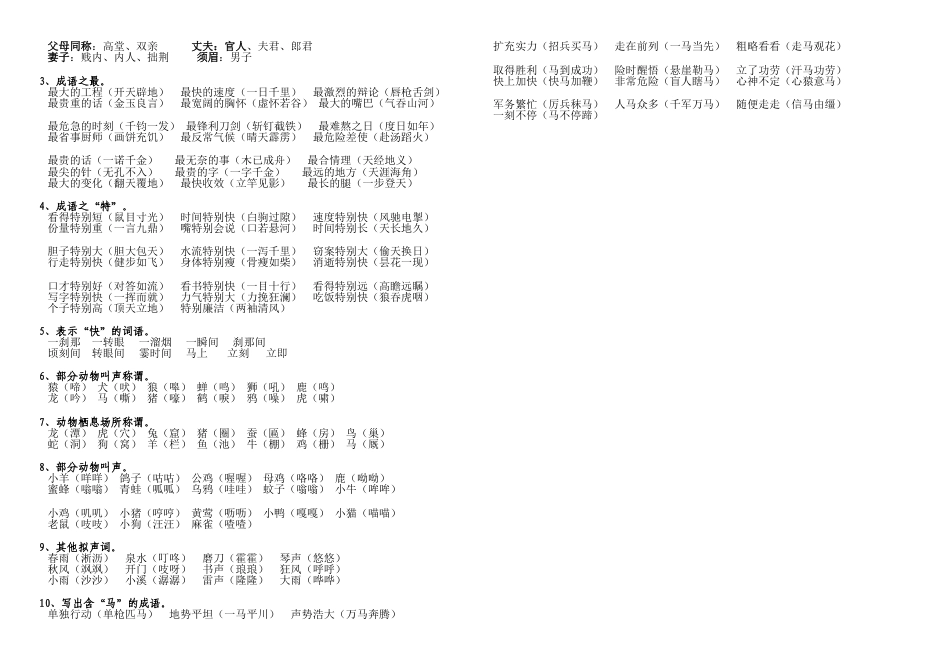 （部编版）六年级下册语文素材：小升初必背1 .doc_第2页